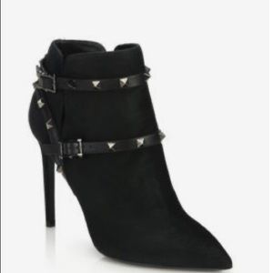 COPY - Valentino Rockstud suede booties 100% authentic